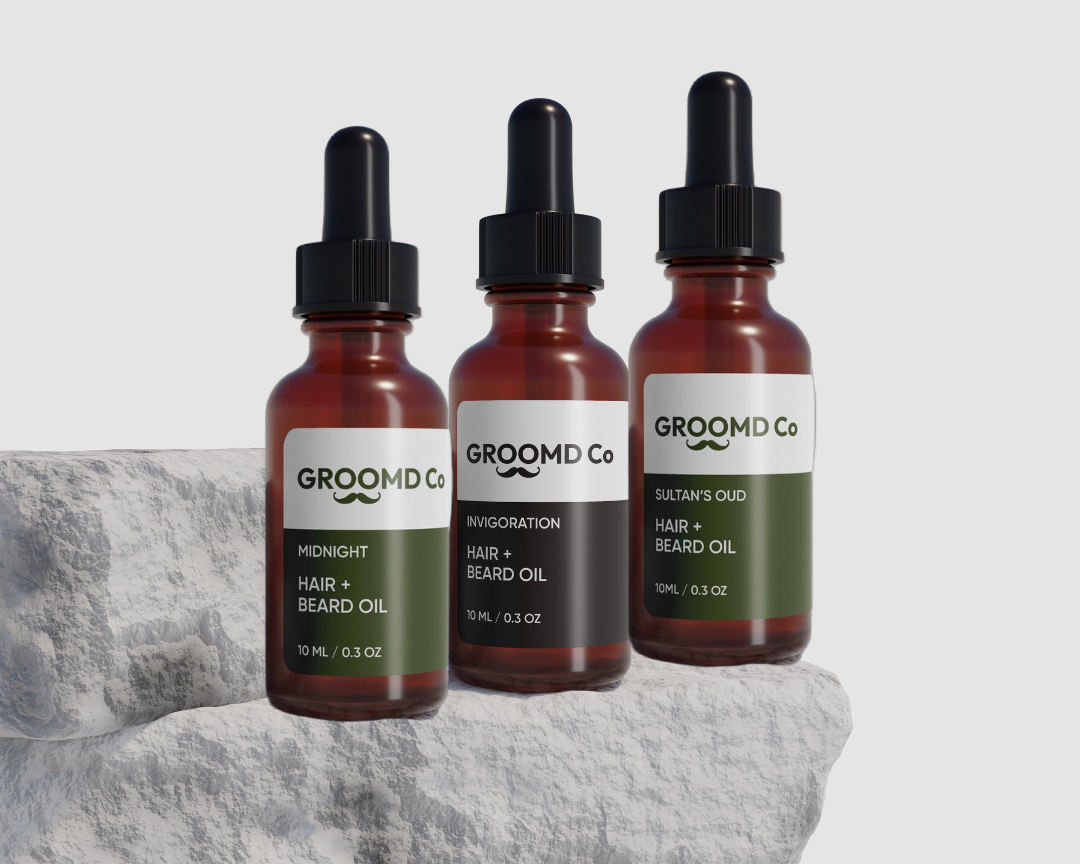 BEARD OIL TRIO - 3 x 10ML SET