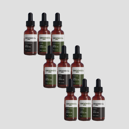 THE GROOMD COLLECTION - 9 x 10ML SET